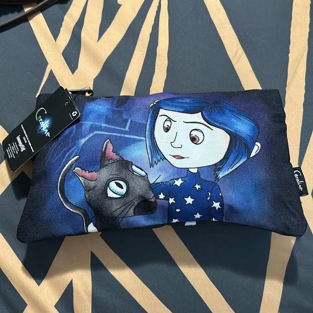 Collectable Coraline Single Mu bag - Loungefly NWT